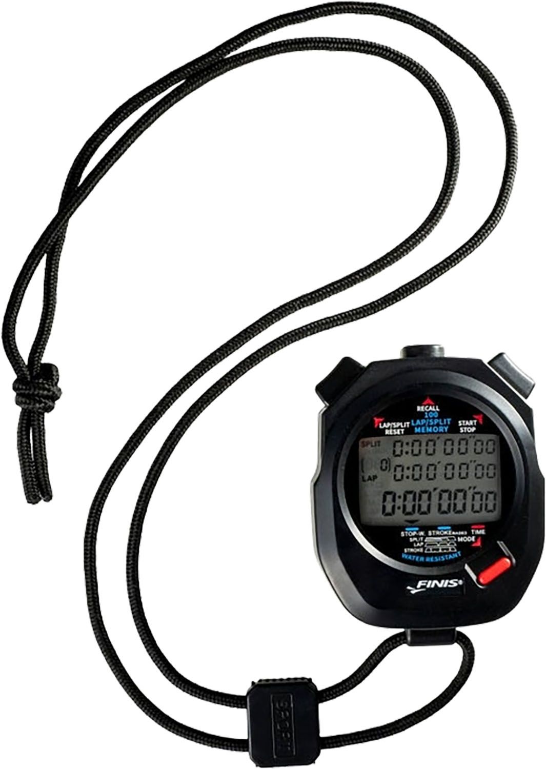 フィニス FINIS スイミング 3X100Mストップウォッチ Stopwatch 水泳 タイム計測 100スプリットメモリー ラップタイム 練習 トレーニング プール 部活 体育 クラブ 130032 -