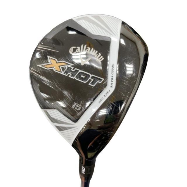 【中古】 キャロウェイ X HOT PRO 15° フェアウェイウッド FW Tour AD GT-6 (フレックスS) メンズ 男性用 右利き 右用 Cランク ゴルフクラブ