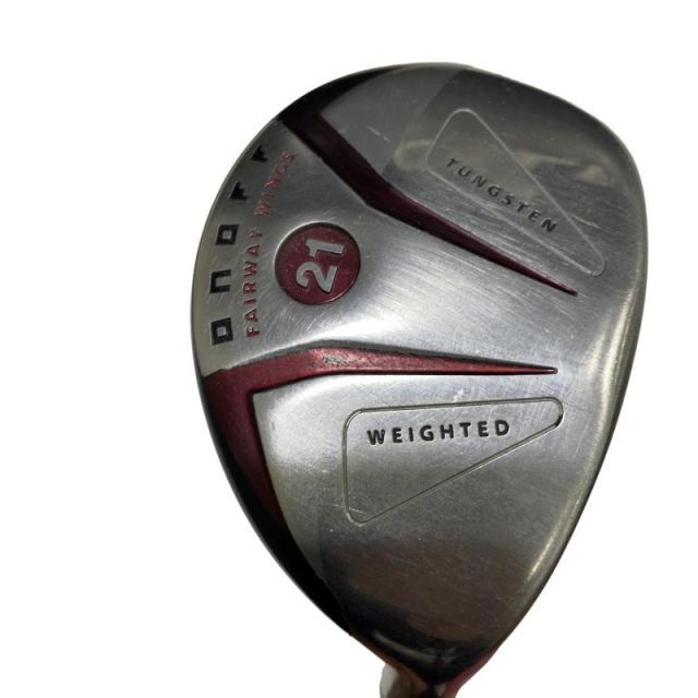 【中古】 ダイワ(グローブライド) ONOFF FAIRWAY WINGS(2014) 21° ユーティリティ UT SMOOTH KICK MP-514U (フレックスR) メンズ 男性用 右利き 右用 Dランク ゴルフクラブ