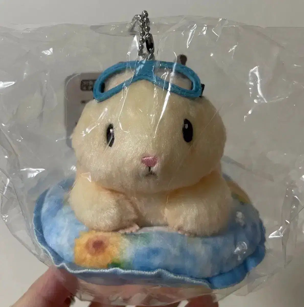 未開封 助六 ハムスター チューブ キーホルダー 助六