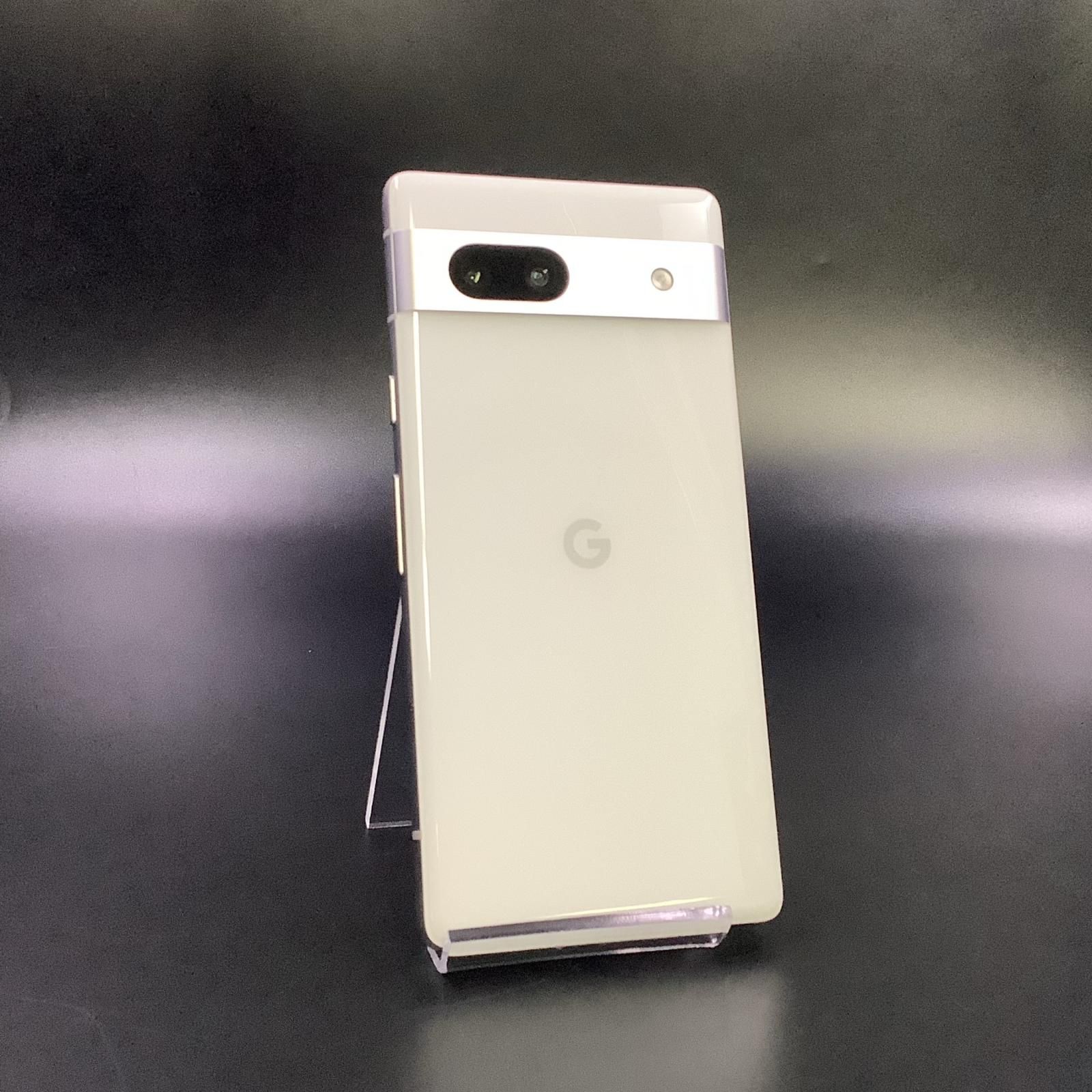 【全額返金保証】【最速発送】Google Pixel 7a 128GB Snow SIMフリー G82U8 白ロム 美品 動作確認済 21,839円