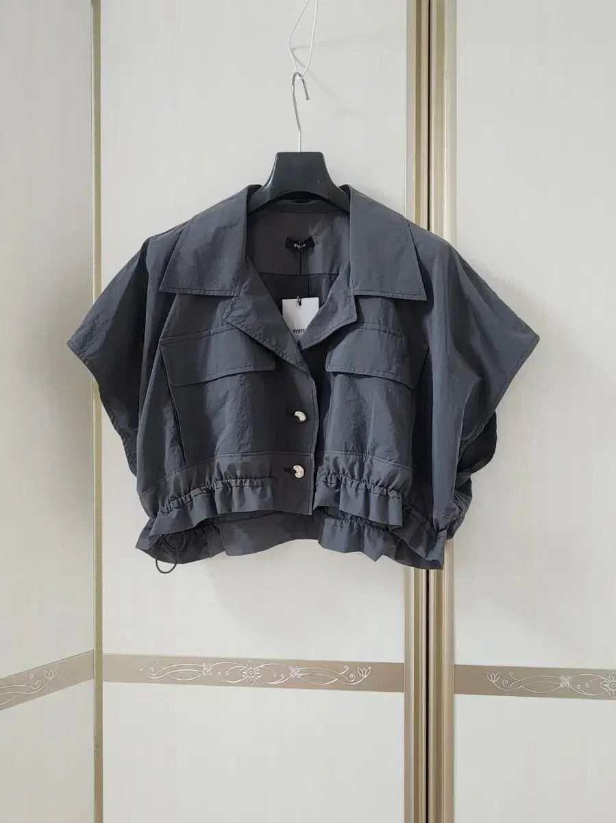 ハンサム・ザ・ハンドサム・システム クロップド・オープン・カラー・ジャケット 新品