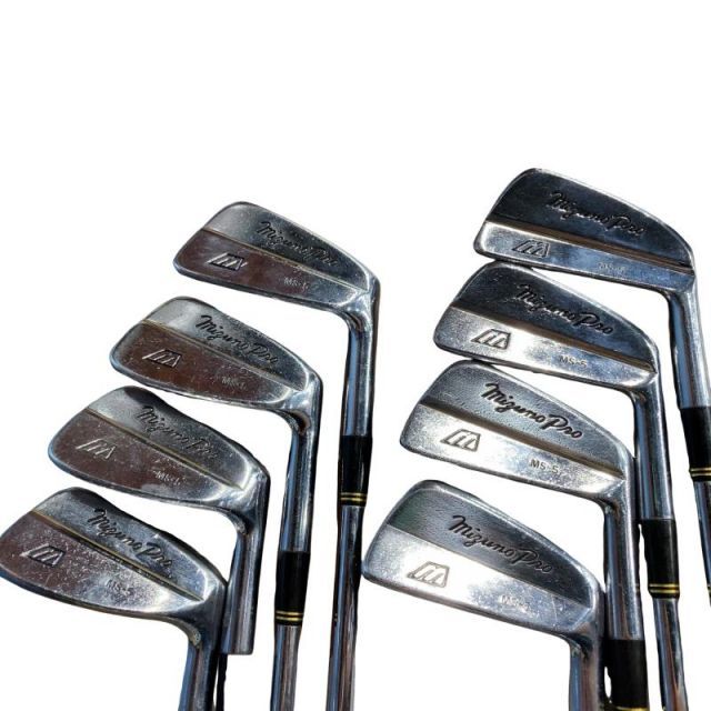 【中古】 ミズノ Mizuno Pro MS-5 9S アイアンセット IR スチール (フレックスその他) メンズ 男性用 右利き 右用 Cランク ゴルフクラブ