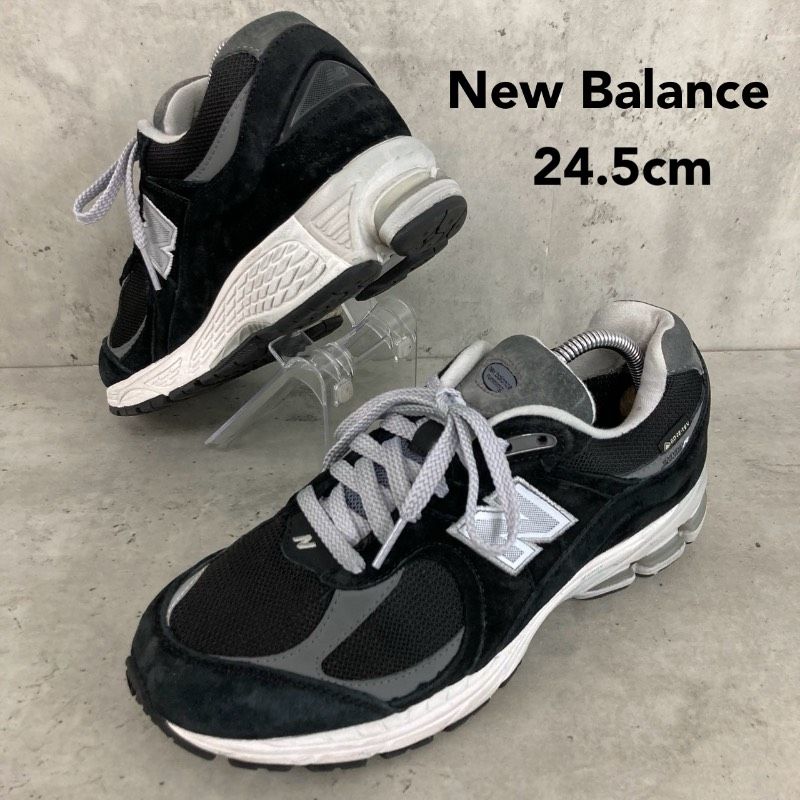 New Balance ニューバランス 24.5cm M2002RXD 2002R GORE-TEX ゴアテックス ブラック スニーカー ランニングシューズ ローカット カジュアル ストリート 防水 防滑 通勤 通学 運動靴⁠ ★ ■■