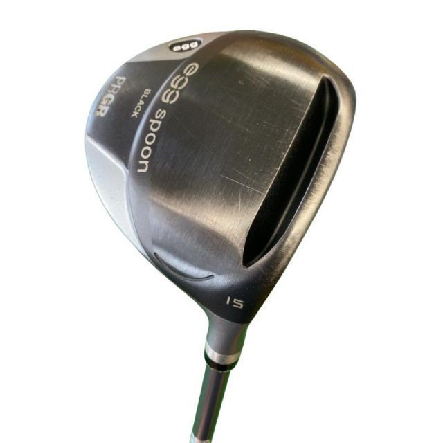 【中古】 プロギア egg spoon BLACK 15° フェアウェイウッド FW Diamana FOR PRGR(2021 FW) (フレックスS) メンズ 男性用 右利き 右用 Cランク ゴルフクラブ