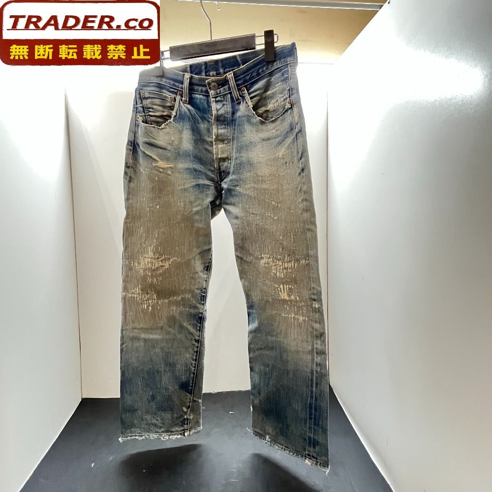 06w17266 リーバイス LEVIS 501XX　W33　L36　ダメージカスタムデニム オリジナル デニムパンツ 【中古品】 11,275円