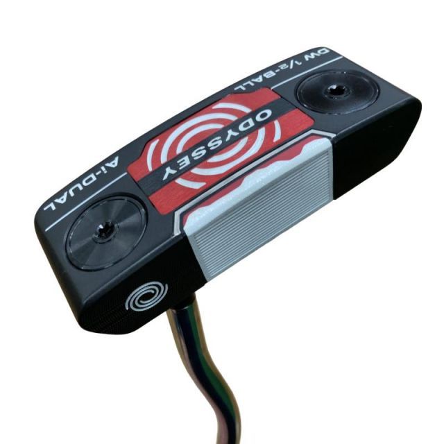 【中古】 オデッセイ Ai-DUAL DW 1/2-BALL DB 34インチ パター PT STROKE LAB 90 スチール (フレックスその他) メンズ 男性用 右利き 右用 Bランク ゴルフクラブ