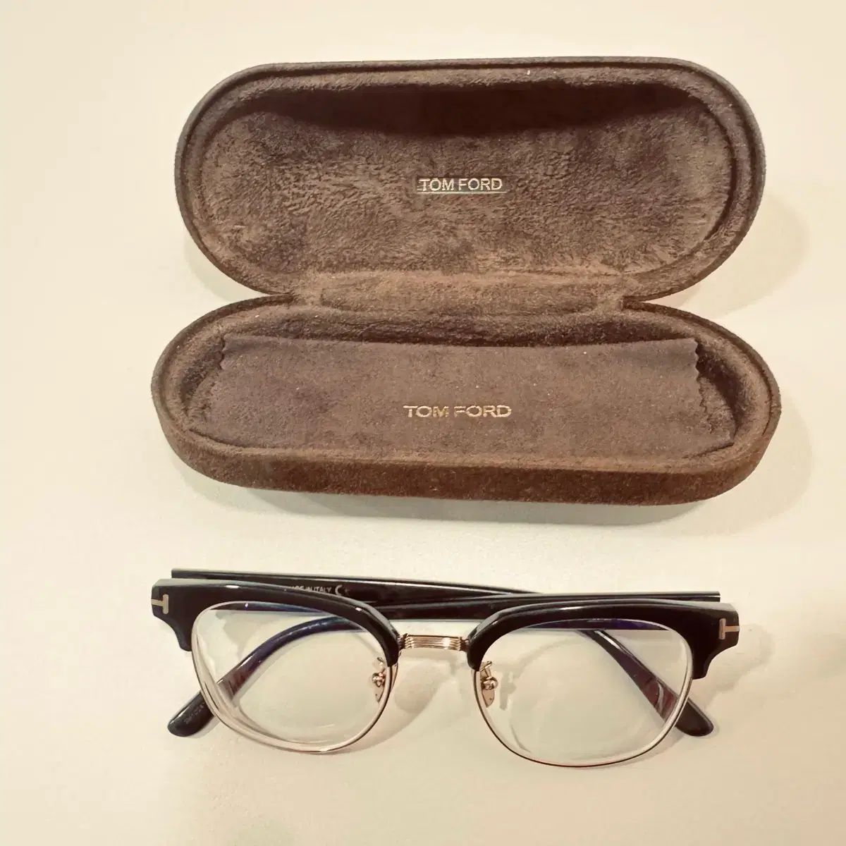 状態良し TOM FORD トムフォード TF5517-K-B ブローフレーム メガネ 出品