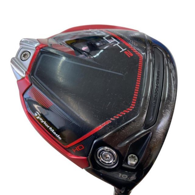 【中古】 テーラーメイド STEALTH2 HD 10.5° ドライバー DR TENSEI RED TM50(STEALTH DR) (フレックスS) メンズ 男性用 右利き 右用 Cランク ゴルフクラブ