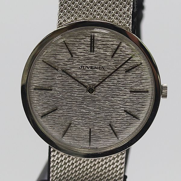 美品 稼働 ジュベニア ヴィンテージ 手巻き シルバー文字盤 メンズ腕時計 2000000 NSK MTM ABC27868 27,740円