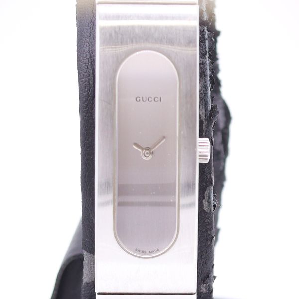 グッチ 2400S QZ バングルウォッチ シルバー文字盤 レディース腕時計 0055000 7JWT NGC ABC27911 12,580円