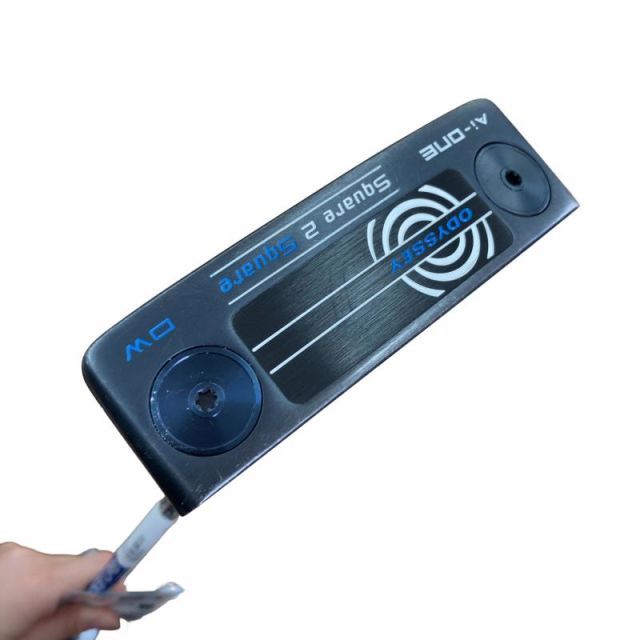 【中古】 オデッセイ Ai-ONE SQUARE 2 SQUARE DW 34インチ パター PT STROKE LAB 90 スチール (フレックスその他) メンズ 男性用 右利き 右用 Cランク ゴルフクラブ