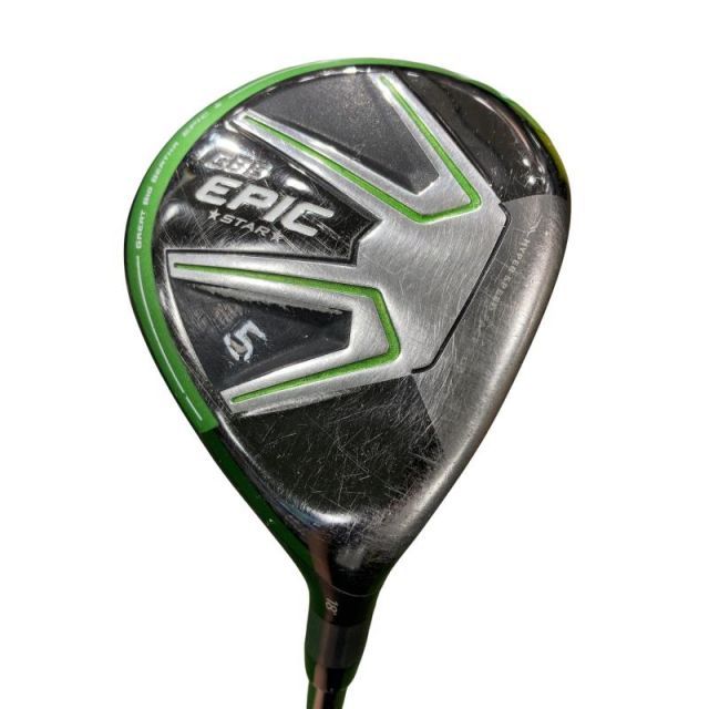 【中古】 キャロウェイ GBB EPIC STAR 5W フェアウェイウッド FW 純正特注シャフト (フレックスS) メンズ 男性用 右利き 右用 Cランク ゴルフクラブ