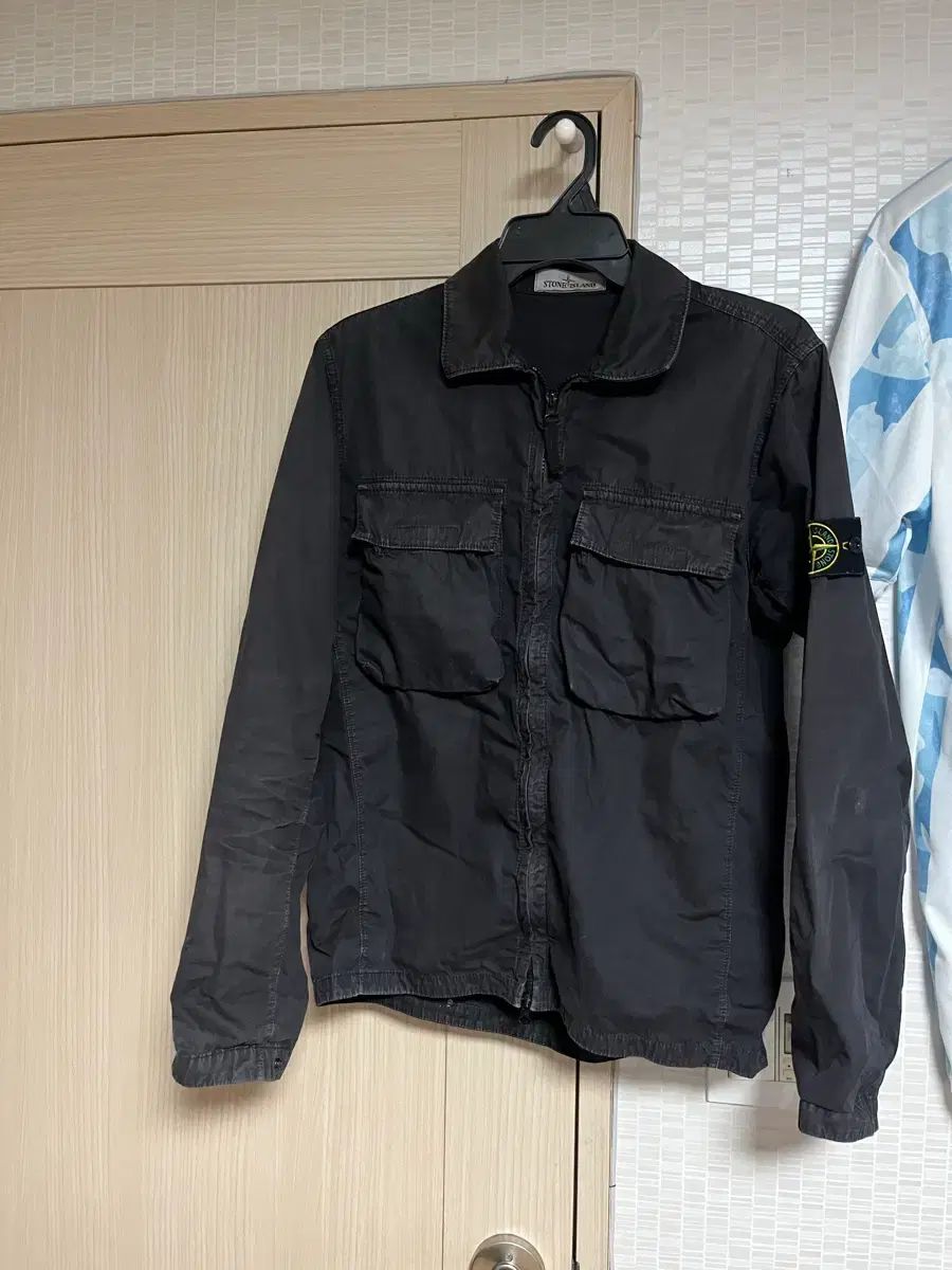STONE ISLAND ストーンアイランド オールドエフェクト オーバーサイズシャツ ジャケット