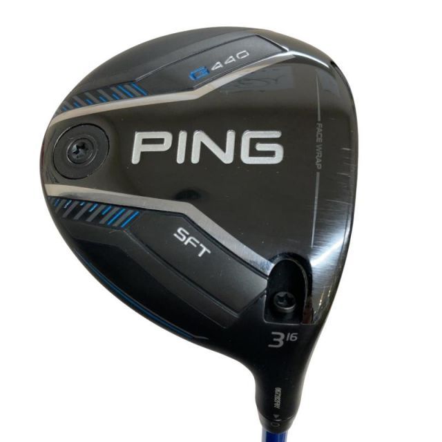 【中古】 ピン G440 SFT 3W フェアウェイウッド FW ALTA J CB BLUE(FW) (フレックスSR) メンズ 男性用 右利き 右用 Cランク ゴルフクラブ
