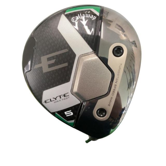【中古】 キャロウェイ ELYTE MAX FAST 5W フェアウェイウッド FW LIN-Q GREEN 40 for CW(ELYTE FW) (フレックスS) メンズ 男性用 右利き 右用 Cランク ゴルフクラブ