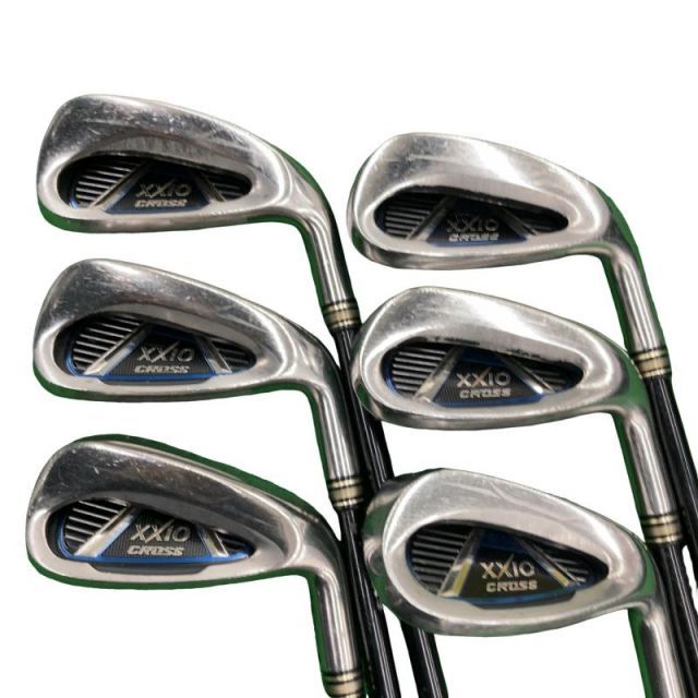 【中古】 ダンロップ XXIO CROSS 7S アイアンセット IR XXIO MH1000 (フレックスS) メンズ 男性用 右利き 右用 Cランク ゴルフクラブ