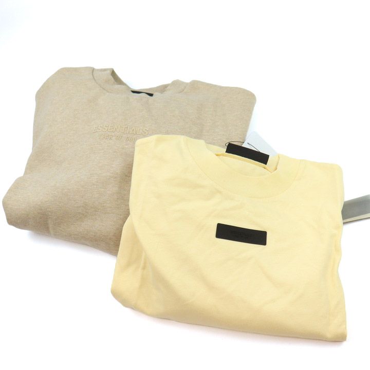 エッセンシャルズ スウェット 長袖Tシャツ 2点セット 未使用 トップス まとめて メンズ Lサイズ ESSENTIALS