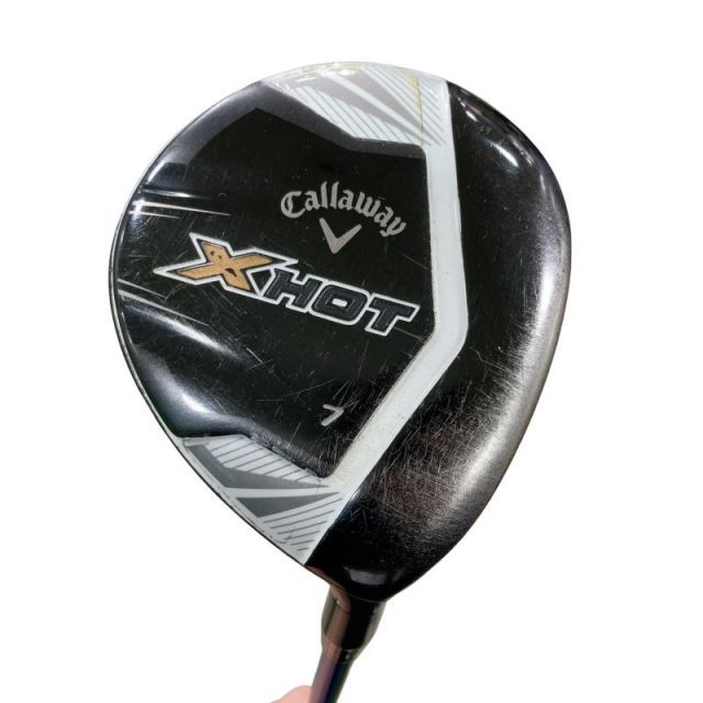 【中古】 キャロウェイ X HOT 7W フェアウェイウッド FW Diamana B60 (フレックスS) メンズ 男性用 右利き 右用 Cランク ゴルフクラブ 6,828円