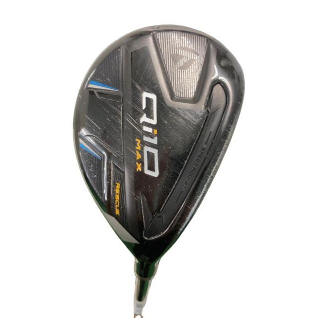 【中古】 テーラーメイド Qi10 MAX U3 ユーティリティ UT 純正特注シャフト (フレックスS) メンズ 男性用 右利き 右用 Cランク ゴルフクラブ