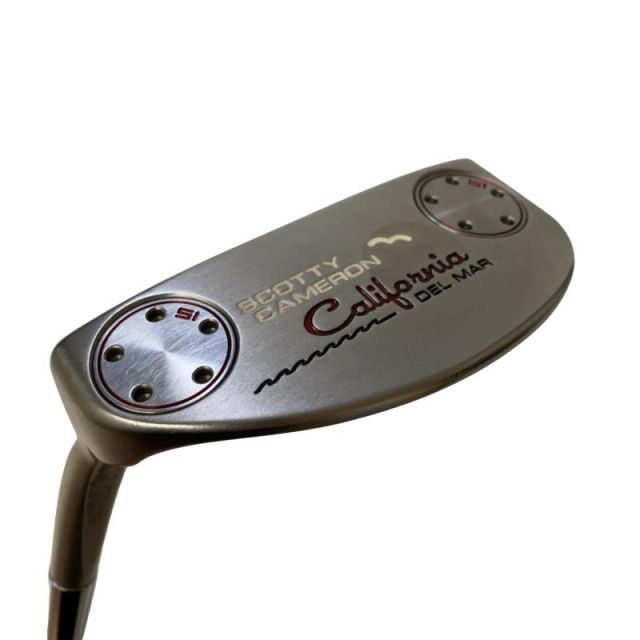 【中古】 タイトリスト SCOTTY CAMERON California DEL MAR 34インチ(15g) レフティ パター PT スチール (フレックスその他) メンズ 男性用 左利き レフティ 左用 Cランク ゴルフクラブ 19,456円