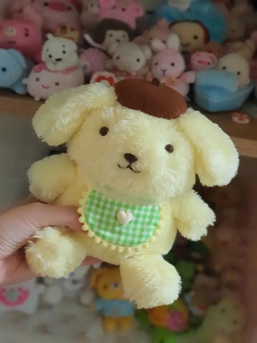 13年 日本 サンリオ クリーン ポムポムプリン ぬいぐるみ