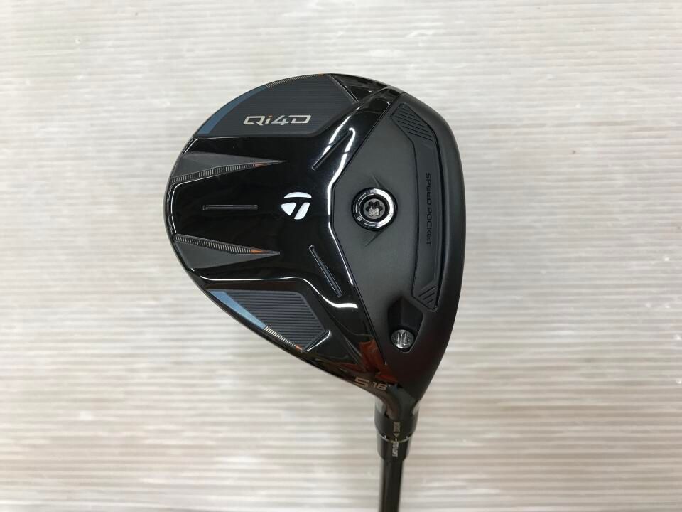 テーラーメイド　Qi4D　18度　REAX 55 (Qi4D)　SRフレックス　フェアウェイウッド　中古　ゴルフドゥ！成田美郷台店【最短即日発送】