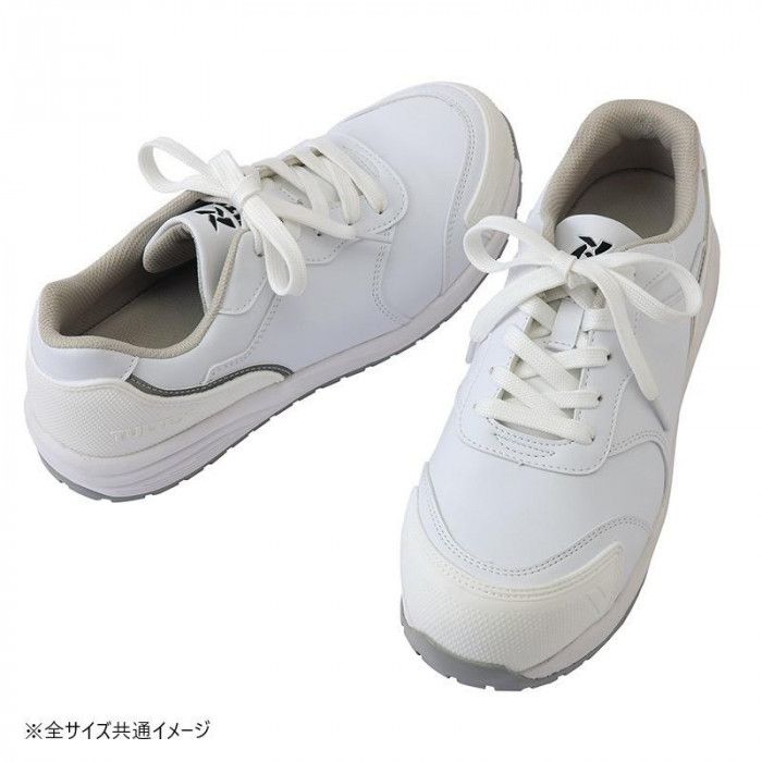 金属先芯より軽く長時間の立ち仕事でも疲れにくい アイトス セーフティシューズ(男女兼用) ホワイト 27.0cm JSAA-A種樹脂先芯・耐油耐滑静電 51668 7,057円