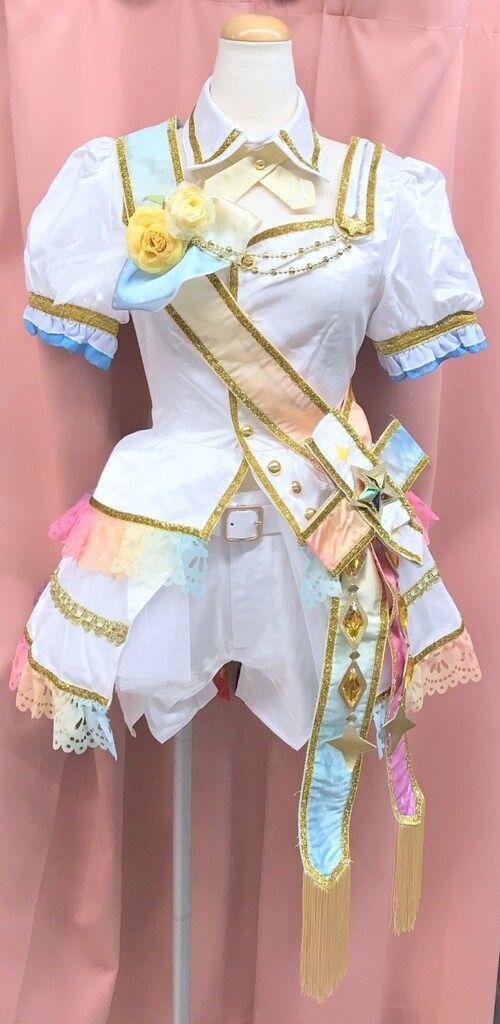 THE IDOLM＠STER CINDERELLA GIRLS レインボーカラーズ ステージ衣装 パッションVer（黄）　女性Mサイズ、未着用 12,617円