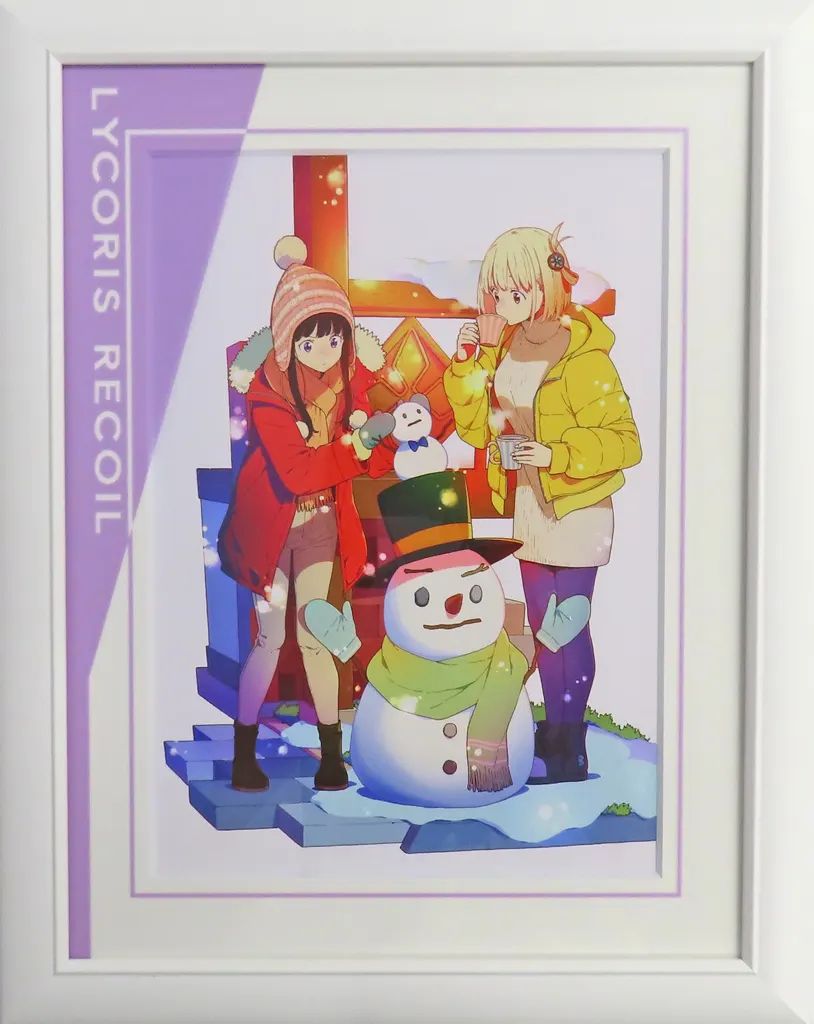 【中古】原画イラストボード リコリス・リコイル パッケージビジュアル キャラファイングラフ 5