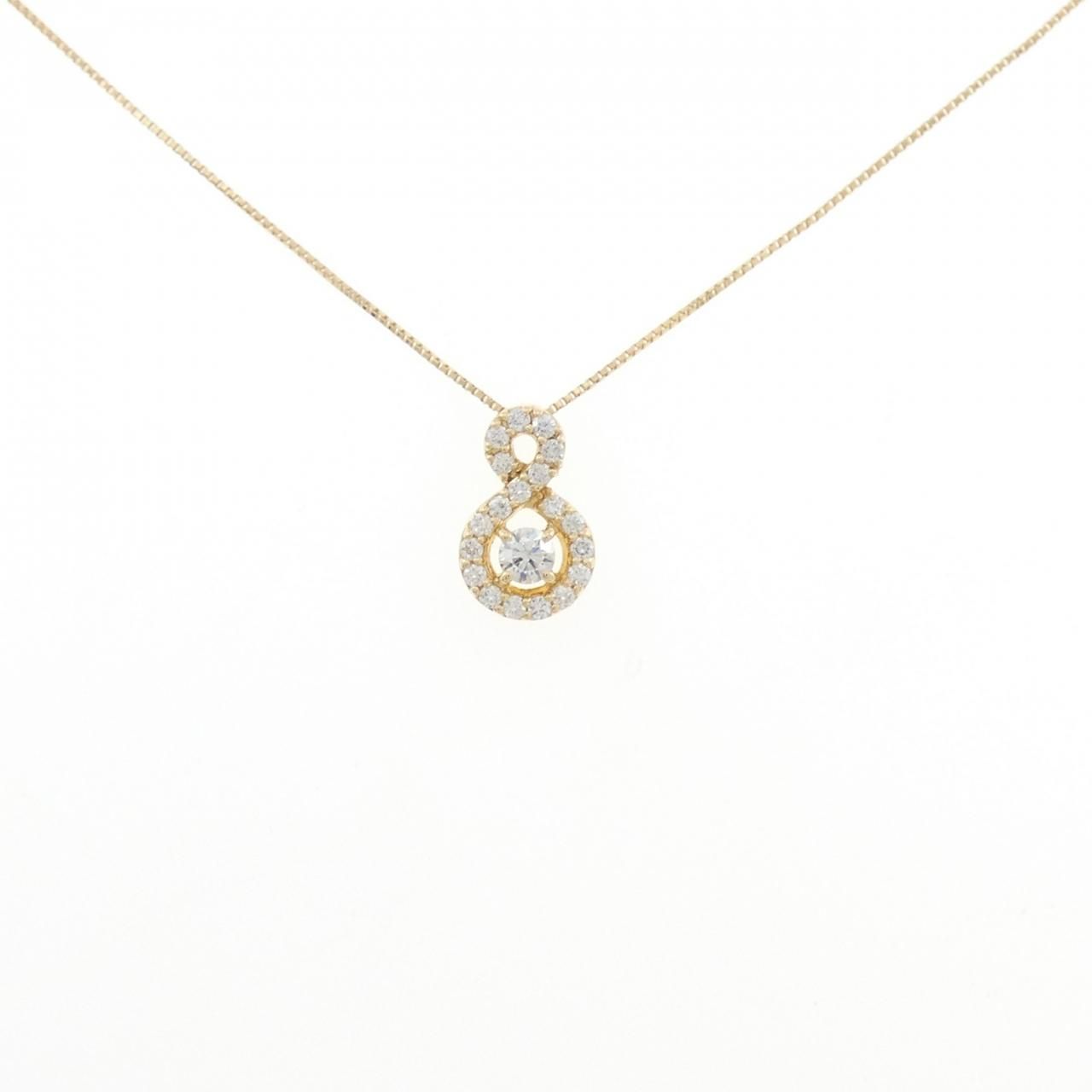 K18YG ダイヤモンド ネックレス 0.35CT 71,830円