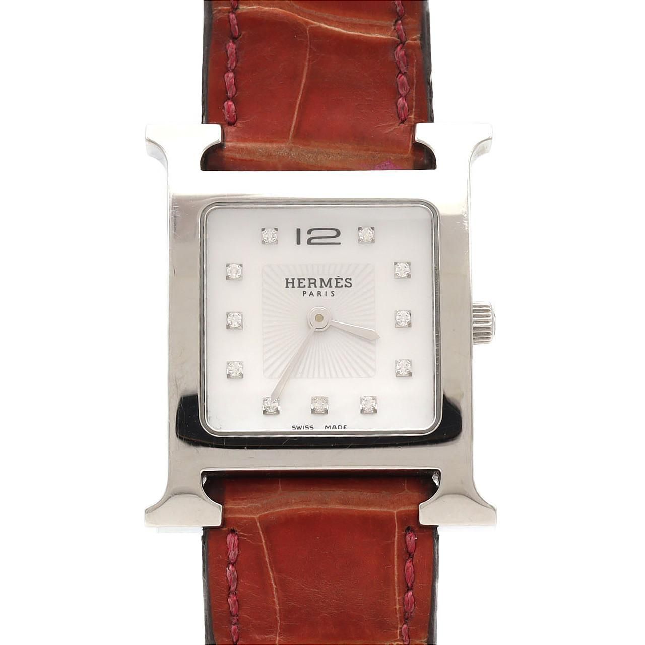 【ノーメンテナンス還元価格】エルメス Hウォッチ 11P HH1.510 SS クォーツ