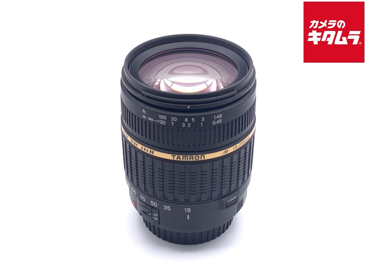 【中古】 【良品】 タムロン AF18-200mm F/3.5-6.3 XR DiII LD Aspherical [IF] MACRO キヤノン用 ＜A14＞