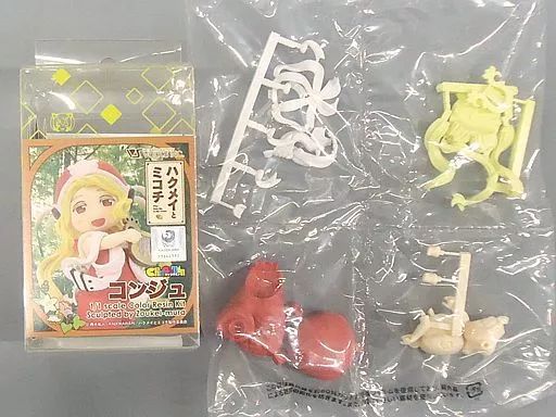 【中古】フィギュア キャラグミン コンジュ 「ハクメイとミコチ」 1/1 カラーレジンキャストキット ワンダーフェスティバル2020冬先行販売品