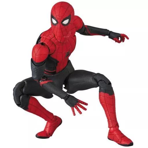 【中古】フィギュア MAFEX SPIDER-MAN Upgraded Suit 「スパイダーマン：ファー・フロム・ホーム」 アクションフィギュア No.113