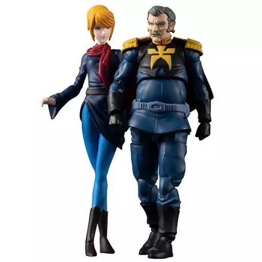 【中古】フィギュア ガンダム・ミリタリー・ジェネレーション ジオン公国軍 07 ランバ・ラル＆クラウレ・ハモン 「機動戦士ガンダム」 1/18 アクションフィギュア 9,750円