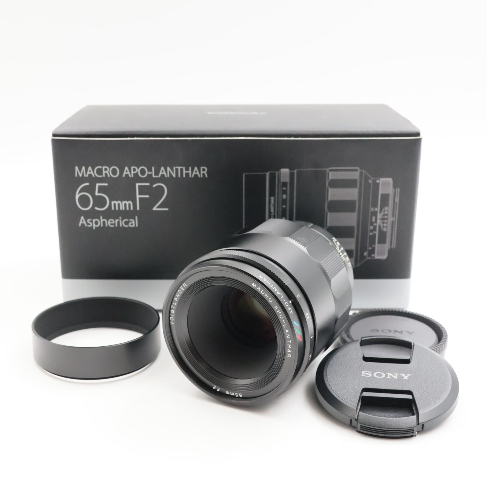 ■極上品■ VoightLander MACRO APO-LANTHAR 65mm F2 Aspherical ソニー Eマウント 233041 フォクトレンダー