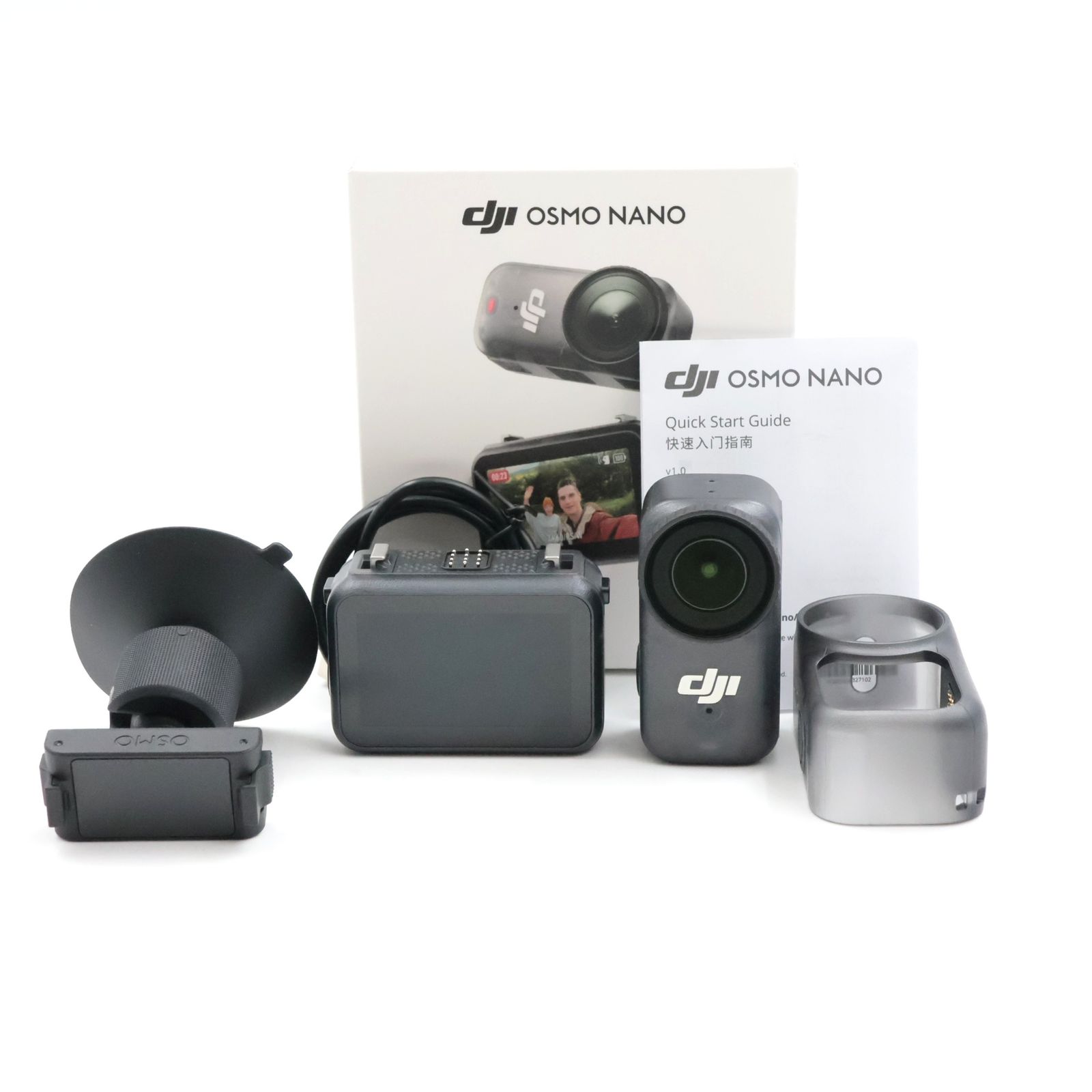 ■新品同様■ DJI Osmo Nanoスタンダードコンボ 128GB ウェアラブルカメラ