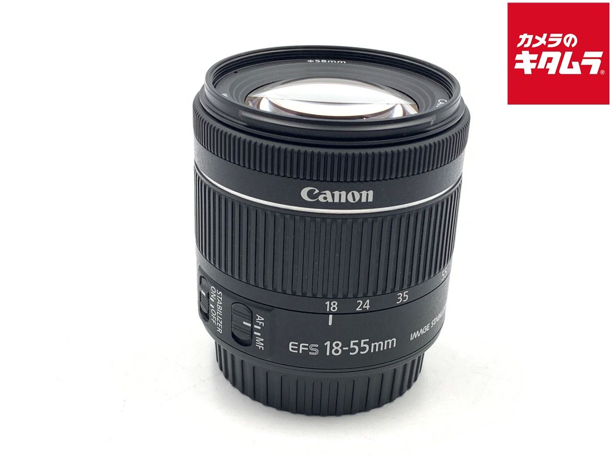 【中古】 【良品】 キヤノン EF-S18-55mm F4-5.6 IS STM 7,656円