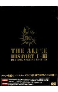 DVD DVD／【ポストカード30枚セット付】THE ALFEE/HISTORY I〜III DVD-BOX