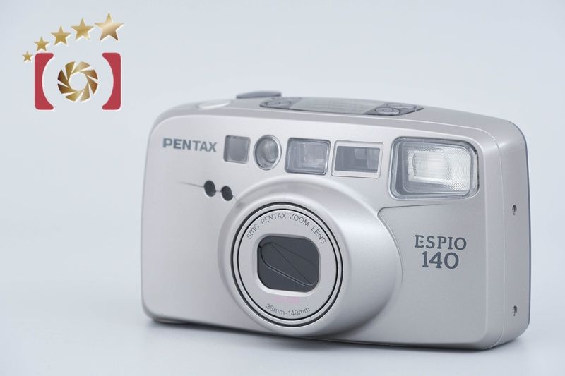 【中古】PENTAX ペンタックス ESPIO 140 シルバー コンパクトフィルムカメラ