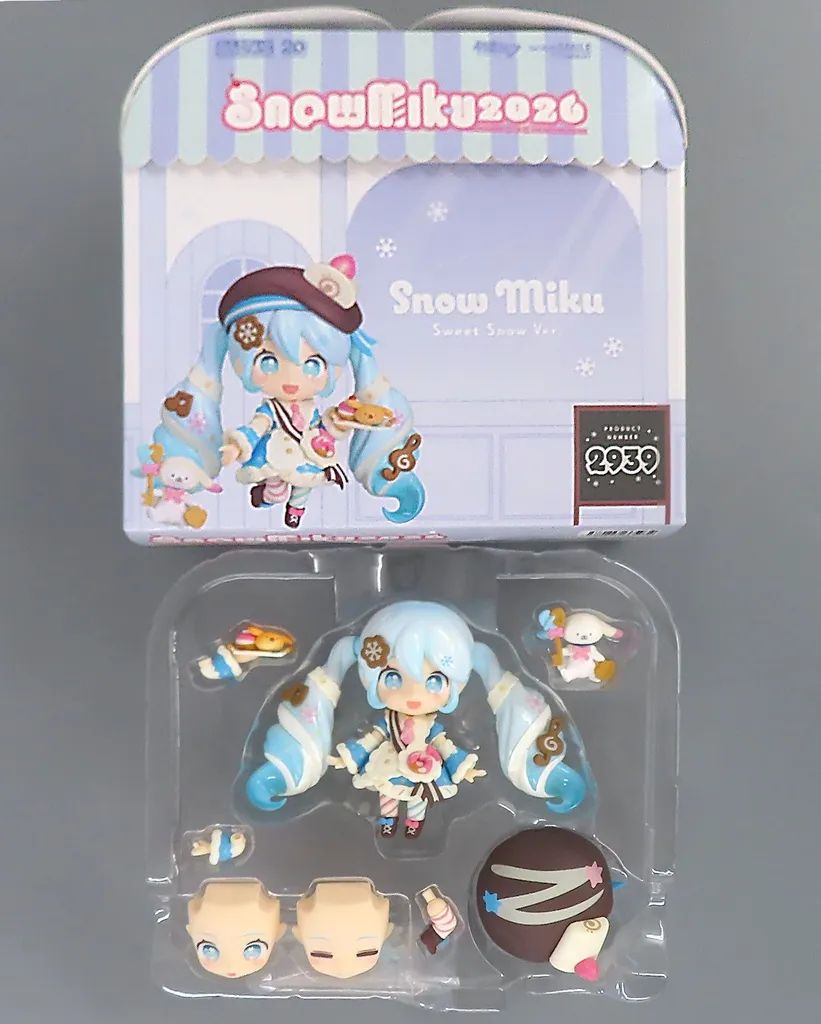 【中古】フィギュア ねんどろいど 雪ミク Sweet Snow Ver. 「キャラクター・ボーカル・シリーズ01 初音ミク」 グッドスマイルカンパニー公式ショップ限定