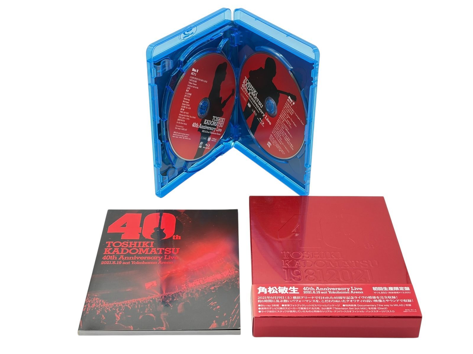 BD ブルーレイ 角松 敏生 TOSHIKI KADOMATSU 40th Anniversary Live