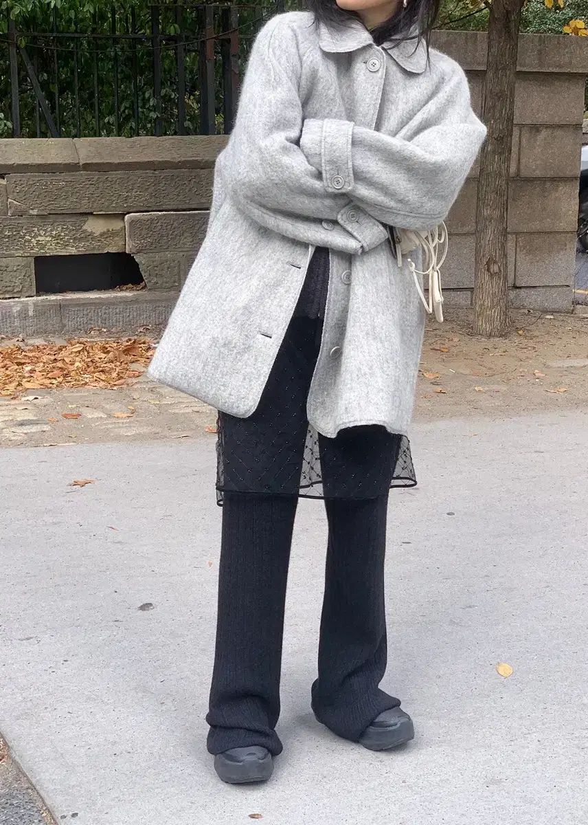 haag ヘイグ slender knit パンツ