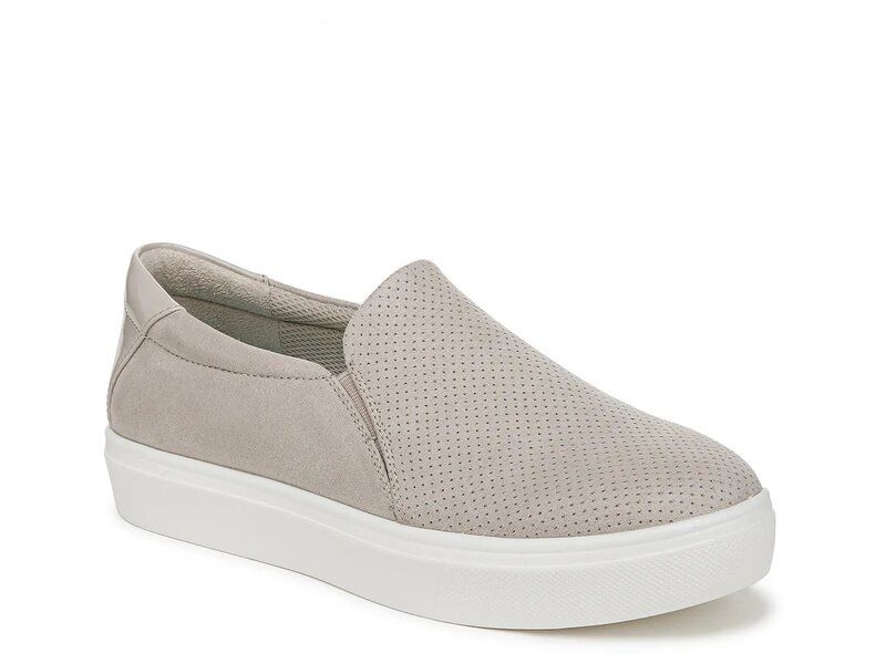 ドクター・ショール レディース シューズ スリッポン・ローファー プラットフォーム スニーカー Dr Scholls Madison Cloud Platform SlipOn Sneaker Gre