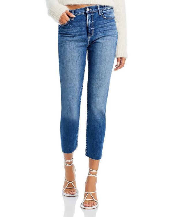 ラジャンス レディース ボトムス デニムパンツ クロップド ジーンズ LAGENCE Sada High Rise Cropped Slim Leg Jeans in Cambridge Cambri