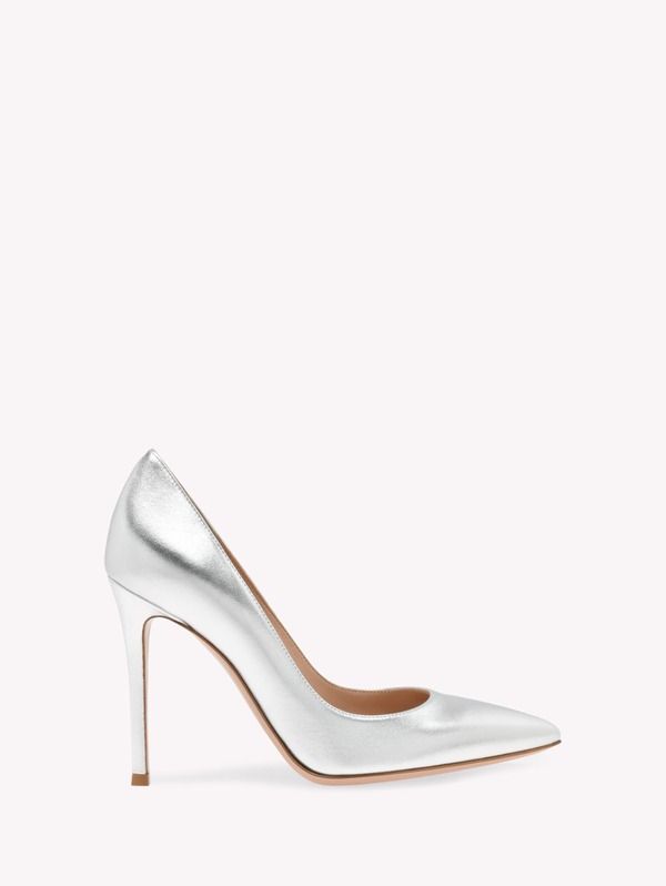 ジャンヴィト ロッシ レディース シューズ パンプス Gianvito Rossi Gianvito 105 Pumps Metallic Silver シルバー