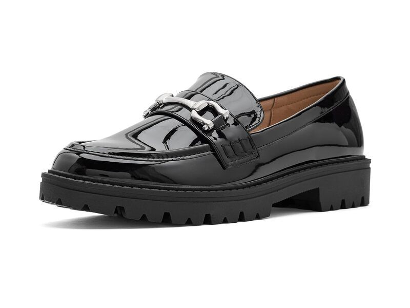 ジュルネ コレクション レディース シューズ サンダル Journee Collection Tru Comfort Foam Jessamey Flats PatentBlack ブラック