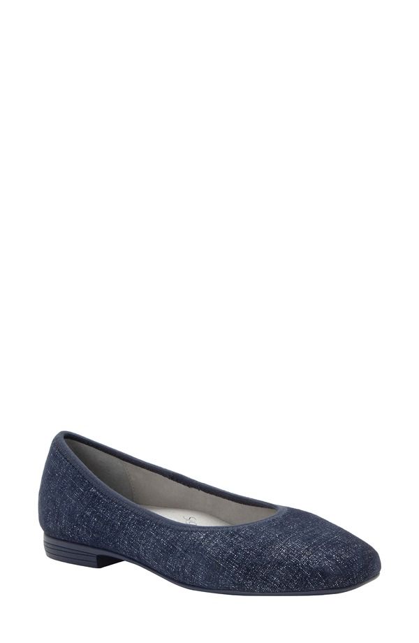 アレグリア レディース シューズ パンプス Alegria by PG Lite Arielle Flat Women TAILO RED NAVY ネイビー