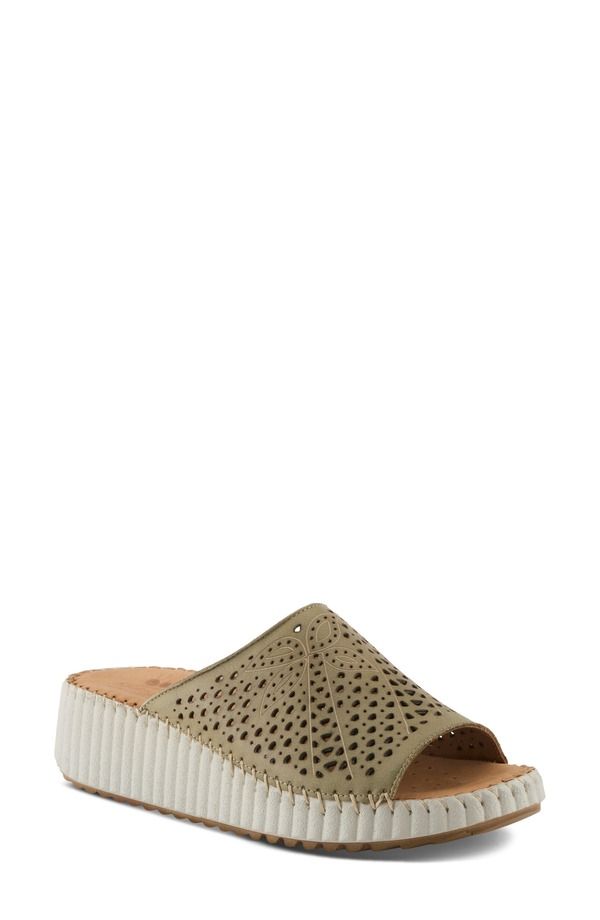 スプリングステップ レディース シューズ サンダル Spring Step Rhydian Wedge Sandal Women SAGE GREEN グリーン